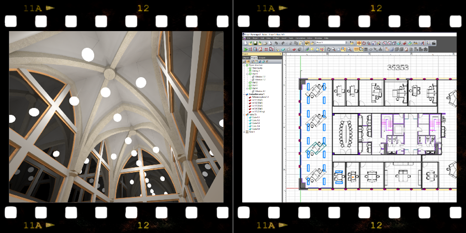 Floor Planning Relux Desktop