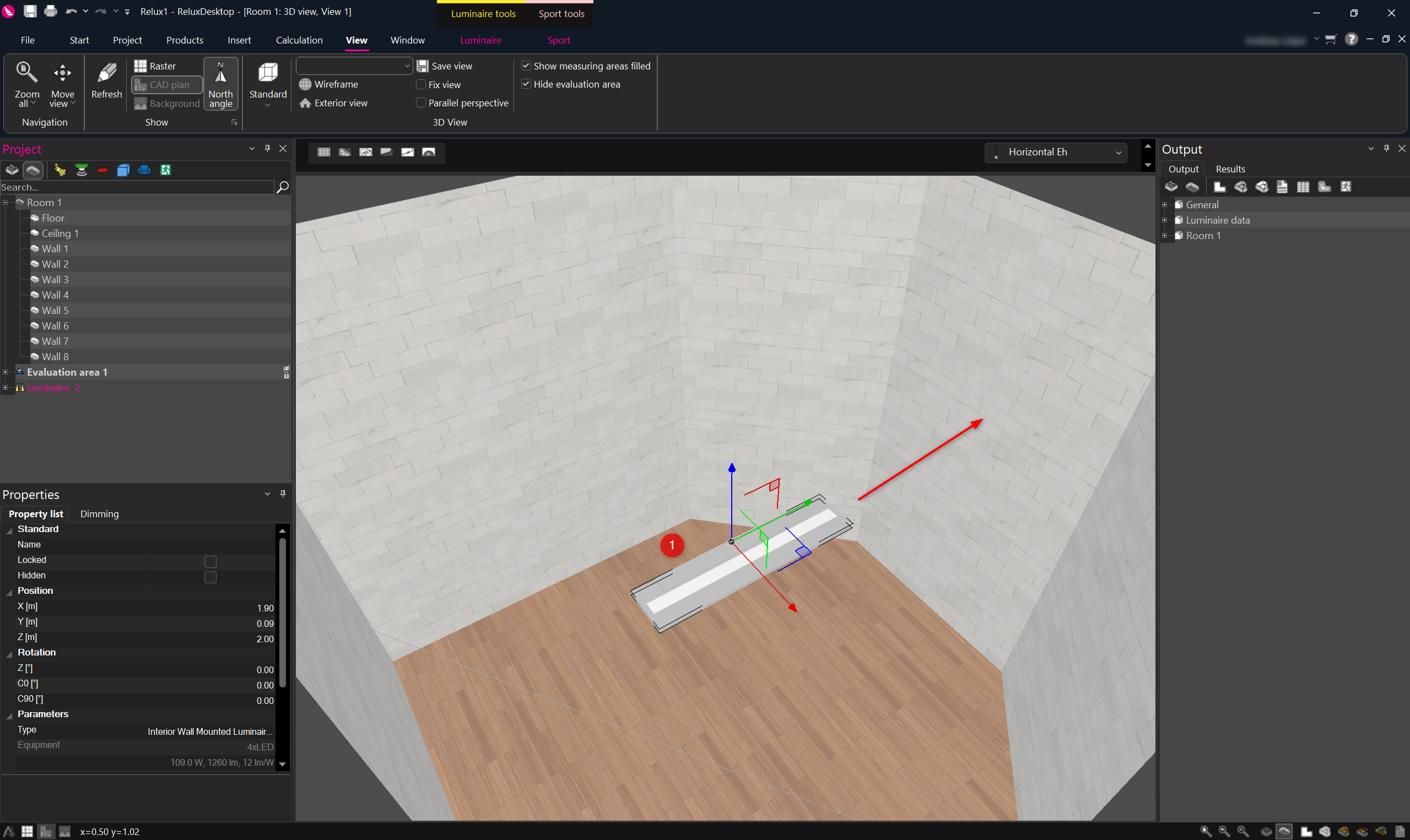 align objects to walls_move 3D