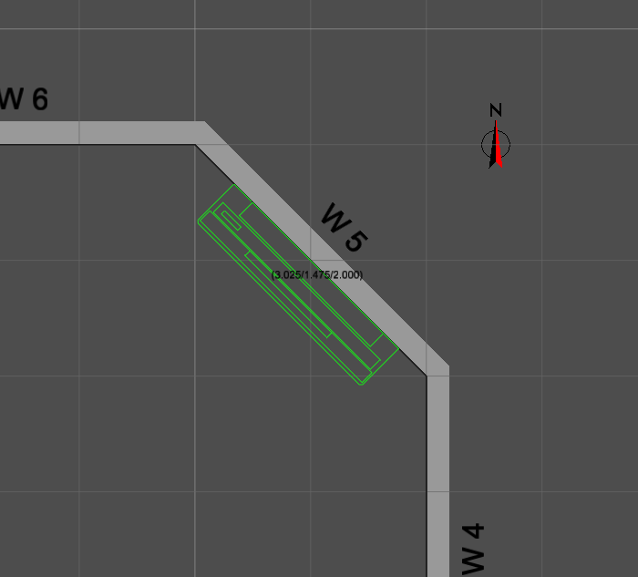 align objects to walls_move 3D small